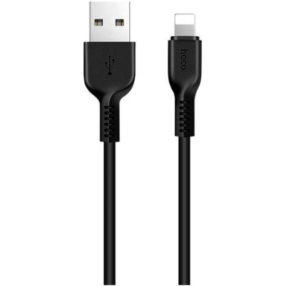 Hoco Cable Usb A To Lightning 2,4 X20 1 m black