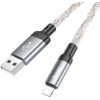 Hoco Cable Usb A To Lightning 2,4A U112 1 m gray