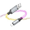 Hoco Cable Usb A To Lightning 2,4A U112 1 m gray