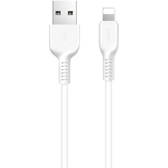 Hoco Cable Usb A To Lightning 2,4A X20 1 m white