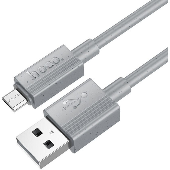 Hoco Cable Usb A To Micro Usb 2,4A X107 1 m gray