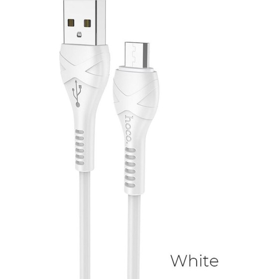Hoco Cable Usb A To Micro Usb X37 1 m white