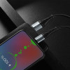 Hoco Cable Usb A To Micro Usb X38 1 m black