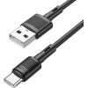 Hoco Cable Usb A To Type C 3A X83 1 m black