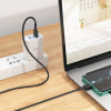 Hoco Cable Usb A To Type C 3A X83 1 m black