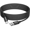 Hoco Cable Usb A To Type C 3A X91 3 m black