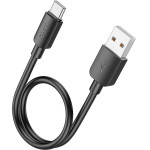 Hoco Cable Usb A To Type C Pd 2,4A 27W X96 0,25 m black
