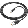 Hoco Cable Usb A To Type C Pd 6A 100W X96 1 m black