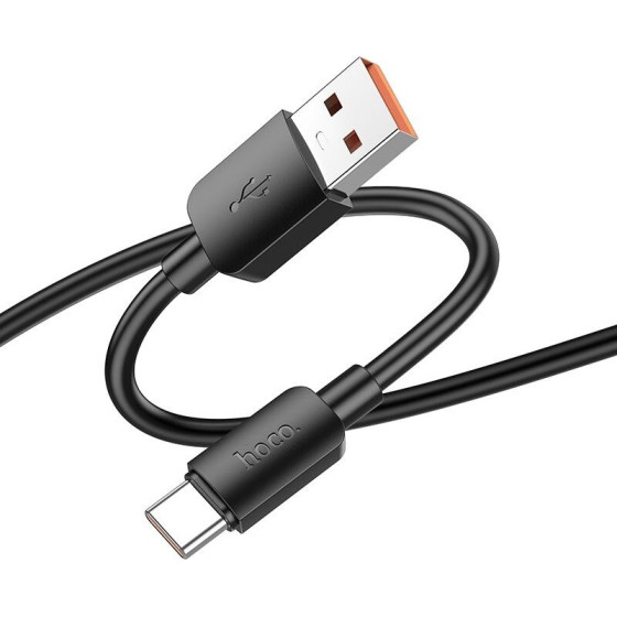 Hoco Cable Usb A To Type C Pd 6A 100W X96 1 m black