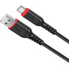 Hoco Cable Usb A To Type C Qc 3A X59 1 m black