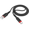 Hoco Cable Usb A To Type C Qc 3A X59 1 m black