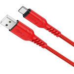Hoco Cable Usb A To Type C Qc 3A X59 1 m red