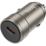 Hoco Car Charger Type C Pd Qc 30W Z57 Metal gray