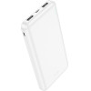 Hoco Powerbank 10000 Mah 2,1A J100 white