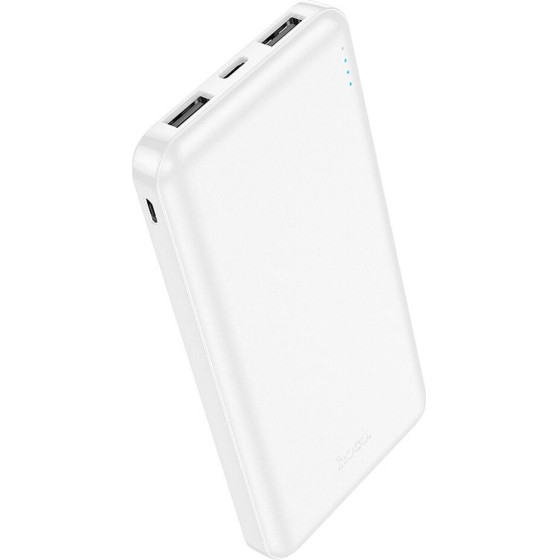 Hoco Powerbank 10000 Mah 2,1A J100 white