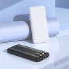 Hoco Powerbank 10000 Mah With Cables Type C + Lightning 2A J118 black
