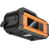 Hoco Powerbank 10000 Mah With Car Emergency Starter With With Compressor And Led Light 18W QS4 orange-black