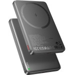 Hoco Powerbank 5000 Mah Compatible With Magsafe Pd Qc 2A 20W Q26 Metal gray