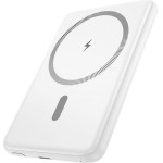 Hoco Powerbank 5000 Mah ultra-Thin Compatible With Magsafe Pd Qc 2A 20W J140A white