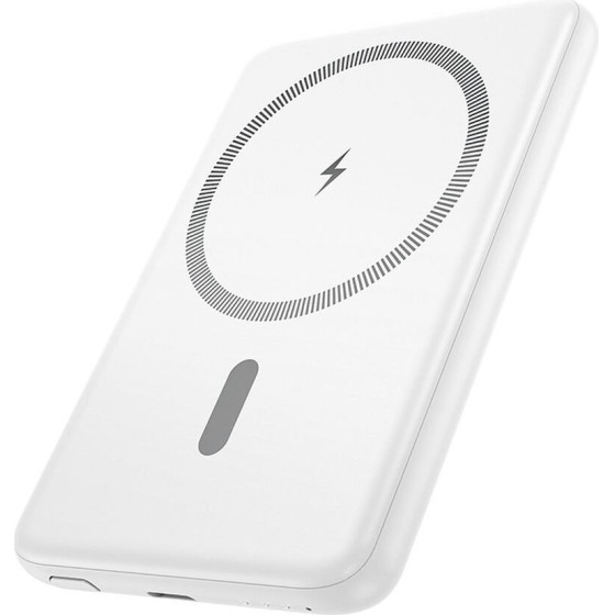 Hoco Powerbank 5000 Mah ultra-Thin Compatible With Magsafe Pd Qc 2A 20W J140A white
