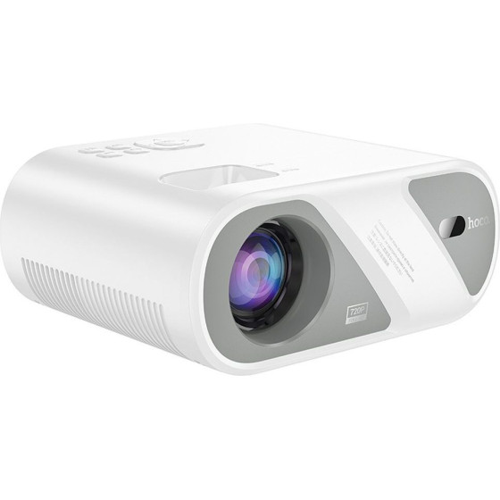 Hoco Projector Wi-Fi Bluetooth 720P DT1 white