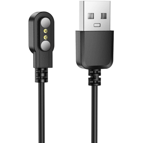 Hoco Smartwatch Charging Cable Y26 / Y27 0,6 m black