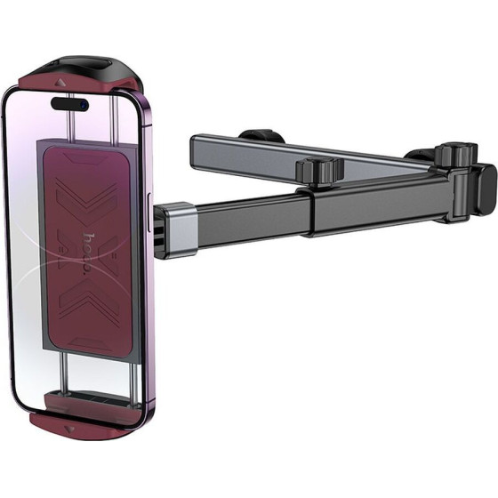 Hoco Telescopic Car Holder For Headrest (4,5'' - 13'') H69 Black And red