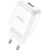 Hoco Travel Charger Usb A + Cable Usb A To Lightning 2A N2 white