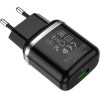 Hoco Travel Charger Usb A QC3.0 3A 18W N3 black