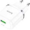 Hoco Travel Charger Usb A QC3.0 3A 18W N3 white