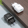 Hoco Travel Charger Usb A QC3.0 3A 18W N3 white
