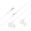 Hoco Wire Earphones Jack 3,5 Mm With Microphone M116 white