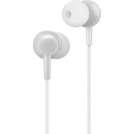 Hoco Wire Earphones Jack 3,5 Mm With Microphone M14 white