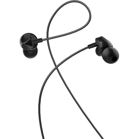 Hoco Wire Earphones Jack 3,5 Mm With Microphone M60 black