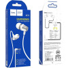Hoco Wire Earphones Jack 3,5 Mm With Microphone M79 white