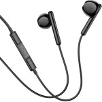 Hoco Wire Earphones Jack 3,5 Mm With Microphone M93 black