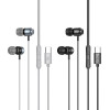 Hoco Wire Earphones Type C With Microphone M122 black