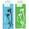 Hoco Wire Earphones Type C With Microphone M86 black