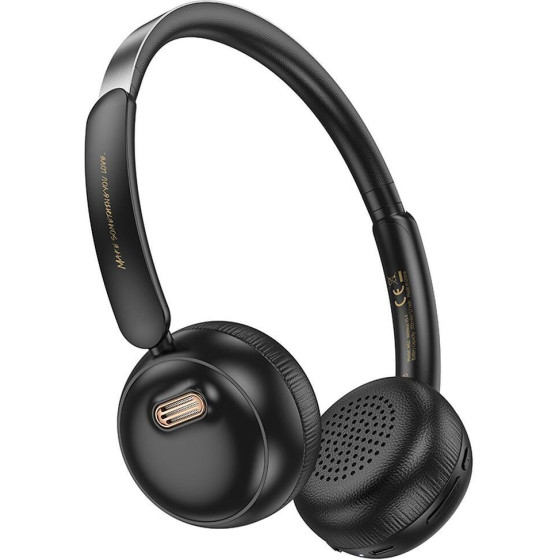 Hoco Wire Headphones Bluetooth W62 black