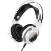 Hoco Wire Headphones Usb A + Jack 3,5 Mm With Microphone Gaming W110 2 m white