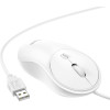 Hoco Wired Mouse Usb A GM13 1,5 m white