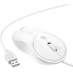 Hoco Wired Mouse Usb A GM13 1,5 m white