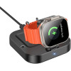 Hoco Wireless Charger 3in1 Compatible With Apple Watch 3A 5W CQ16A black