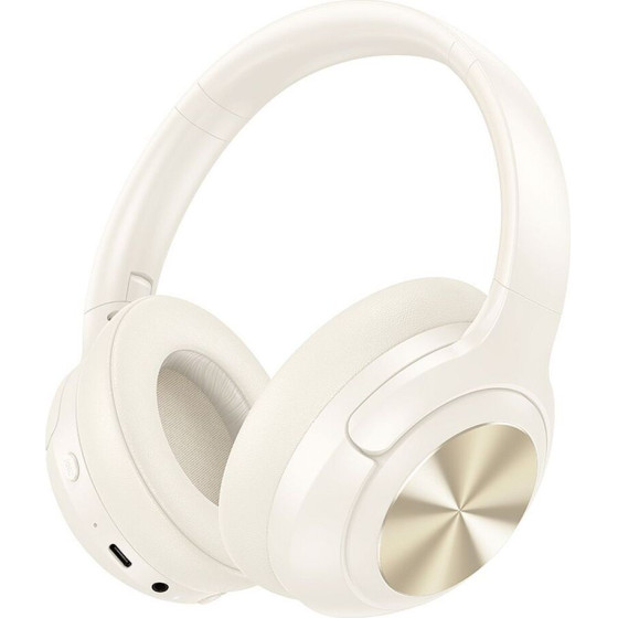 Hoco Wireless Headphones Bluetooth Anc W54 Milky white