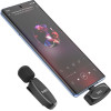 Hoco Wireless Lavalier Microphone Type C L15 black