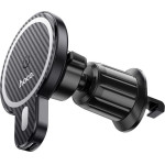 Hoco Car Holder With Wilress Charging Compatible With Magsafe For Air Vent 15W CA85 black