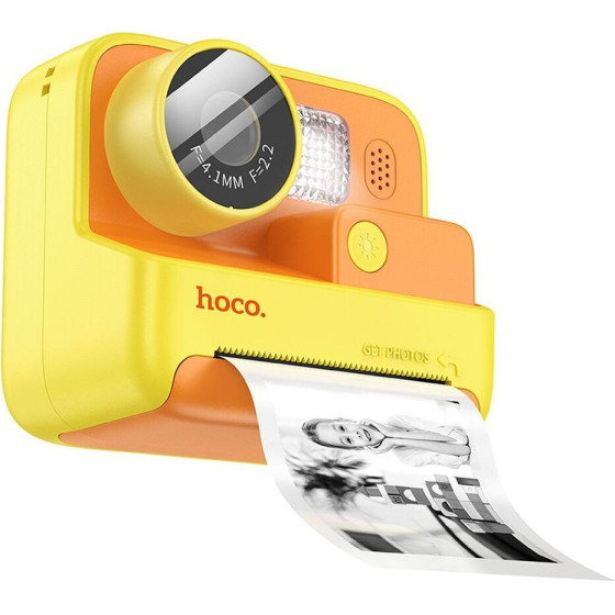 Hoco Digital Kids Camera With Printer DV200 yellow