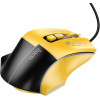 Hoco Gaming Wire Usb A Computer Mouse 3600DPi Black yellow