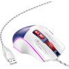 Hoco Gaming Wire Usb A Computer Mouse 3600DPi White blue