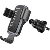 Hoco Gravity Car Holder For Air Vent H80 Black Metal gray